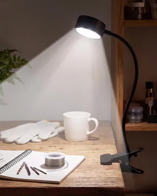 Productafbeelding van Led-bureaulamp met klem, 6000 K, led-werklamp