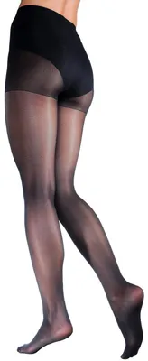 Produktbild von LASCANA Stützstrumpfhose 2 -teilig schwarz Größe 6