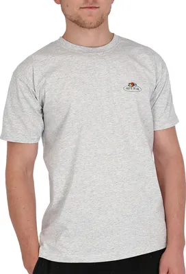 Produktbild von Fruit of the Loom Valueweight T mit Vintage-Logo Farbe: graumeliert Größe: M
