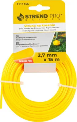 Produktbild von Trimmerfaden Grazer Pro 2,7 mm, L-15 m, rund