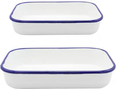 Produktbild von KRÜGER Auflaufformen Husum 2-tlg Set 1x  26 cm & 1x 32 cm