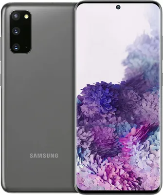 Produktbild von SAMSUNG Galaxy S20 5G Dual-SIM-Smartphone cosmic gray 128 GB
