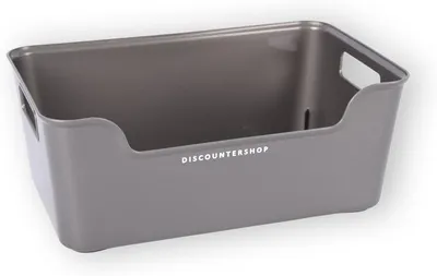 Obrázek produktu pro Skladovací box, plastový, průhledný, objem 1 litr, kompaktní, vhodný pro oděvy