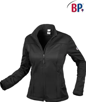 Produktbild von BP® Softshelljacke für Damen - schwarz - S