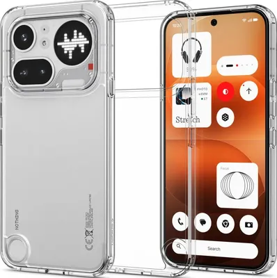 Obrázok produktu pre Spigen Ultra Hybrid, Ochranný obal, Nothing, Phone (4a) Pro, 17,4 cm (6.83"), Priehľadná