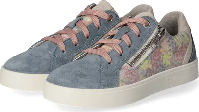 Immagine prodotto di Superfit, scarpa da ginnastica bassa per bambine, modello STELLA, multicolore, realizzata in un mix di pelle e tessuto, taglia: 25