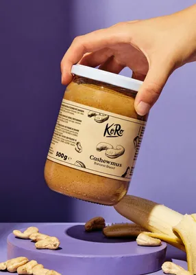 Produktbild von KoRo |  Cashewmus Banana Bread 6 x 500 g