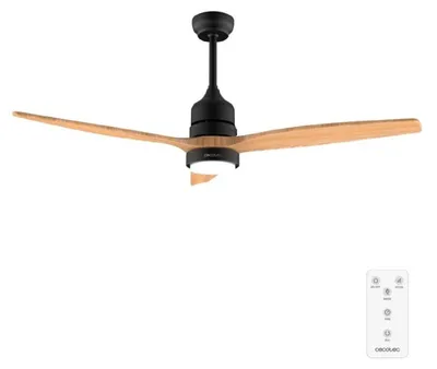 Obrázek produktu pro Cecotec EnergySilence Aero 5230, Domácí vrtulový ventilátor, Dřevo, Černá, Strop, 132 cm, 8 h, AC