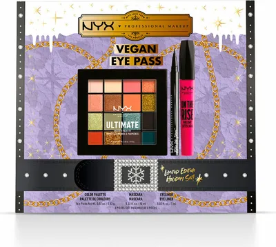 Obrázok produktu pre Súprava na líčenie NYX Vegan Eye Pass Limited Edition 3 kusy
