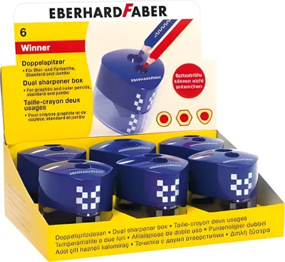 Produktbild von Doppelspitzdose Winner dreiflächig