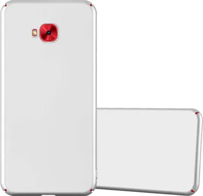 Produktbild von Cadorabo Hülle für Asus ZenFone 4 Selfie PRO Schutzhülle in Silber Hard Case Handy Hülle Etui