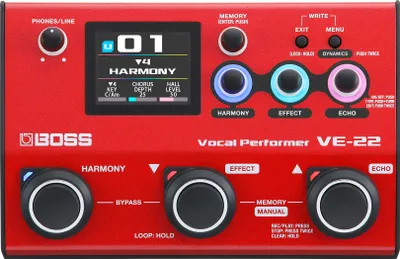 Image de Multieffet Boss VE-22 pour le chant
