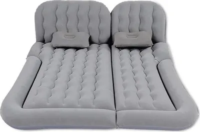 Obrázek produktu pro Univerzální nafukovací cestovní matrace do kufru auta, 174 x 126 cm, šedá