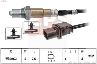 Zdjęcie produktu dla Sonda lambda EPS, numer katalogowy: 1.998.478