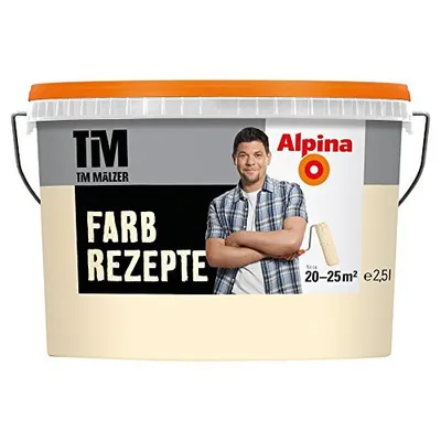Produktbild von Alpina Farbrezepte Ein Hauch von Gelb matt 2,5 Liter