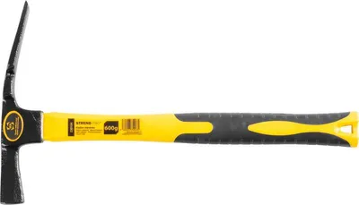 Produktbild von Hammer Strend Pro HM352, 600 g, Maurerhammer, Fiberglasgriff, TPR, Grifflänge 310 mm