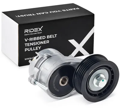 Produktbild von RIDEX 310T0501 Spannrolle Keilrippenriemen für VW Golf V Schrägheck (1K1) Passat Variant (3C5) Passat Variant (365) für AUDI A3 Sportback (8PA)