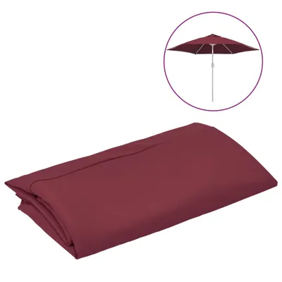 Immagine prodotto di vidaXL Copertura di ricambio per ombrellone Bordeaux rosso 300 cm