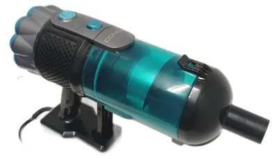 Produktbild von Cecotec 05672, Beutellos, Schwarz, Blau, 0,5 l, Trocken, Filterung, Glatter Boden, Teppich, Harter Boden, Treppenstufen, Polsterung