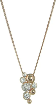 Produktbild von Esprit Damen Kette Collier Silber Rotgold ESNL92993B420