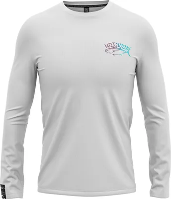 Produktbild von HOTSPOT DESIGN T-shirt TUNA long sleeves, L, grau-mehrfarbig, 010004803
