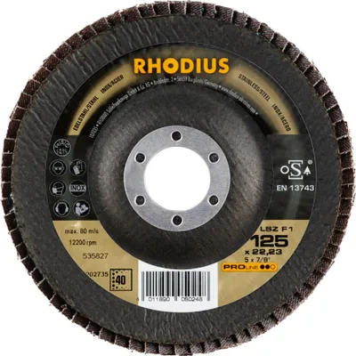 Produktbild von Rhodius 205584 LSZ-F1 Mop wheel Diameter 125 mm 1 pc(s)