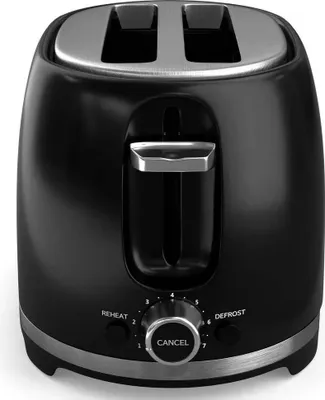 Produktbild von Tesla TS200BX, 2 Scheibe(n), Schwarz, Edelstahl, Tasten, Drehregler, 850 W, 175 mm, 280 mm