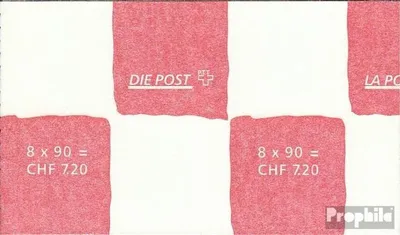 Produktbild von Briefmarken Schweiz 1996 Mi MH106 (kompl.Ausg.) postfrisch Grußmarken