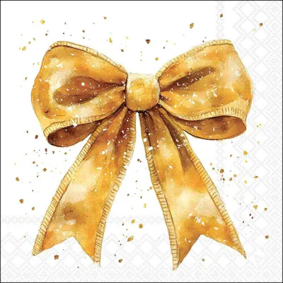 Productafbeelding van Ambiente Servetten, Gouden Lint, set van 20, 33x33 cm