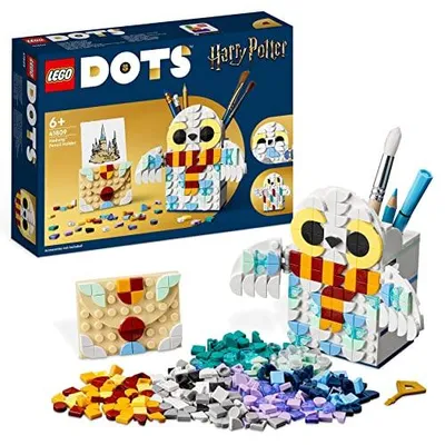 Produktbild von LEGO DOTS 4189 Hedwig Stiftehalter – Harry Potter Set (8+)