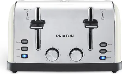 Produktbild von PRIXTON Bianca Toaster | 4 Toasts, 1900 W