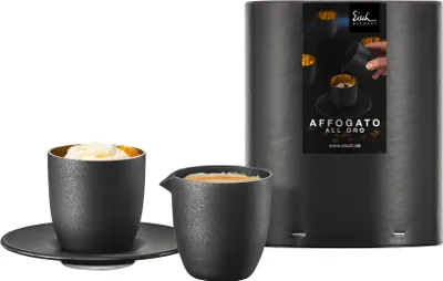 Produktbild von EISCH Affogato al oro Glas 109/5 + Kännchen i.Geschenkr. COSMO GOLD 70510905
