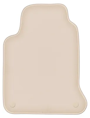 Produktbild von DURBAN Beige Velours-Fahrerfußmatte für Renault Laguna II Kombi, Liftback (2001-2007)