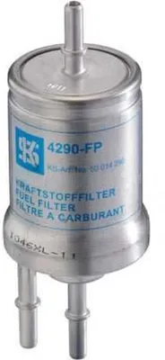 Imagen del producto de Filtro de combustible KOLBENSCHMIDT 50014290 para VW Golf V, modelo hatchback (1K1), filtro de línea