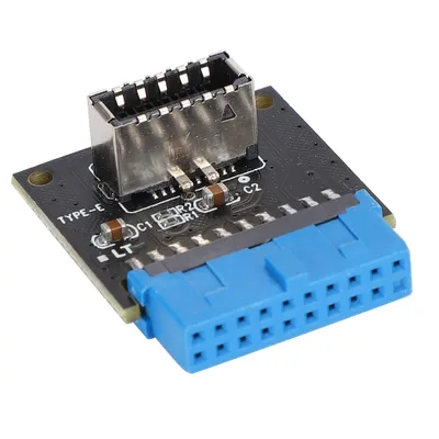 Obrázek produktu pro Rozšiřující karta pro základní desky Adaptér USB3.0 přední 19PIN na 3.1 TYP C přední typ E 20 na 19PIN