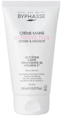 Image de Byphasse Crème nourrissante pour les mains 150 ml