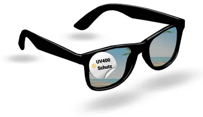 Obrázek produktu pro Sluneční brýle "Beach" - módní brýle s ochranou UV-400 a iniciativou na záchranu oceánu pro muže a ženy - černé