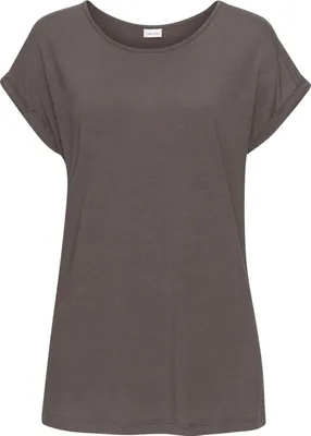 Produktbild von LASCANA Kurzarmshirt taupe Größe 36/38