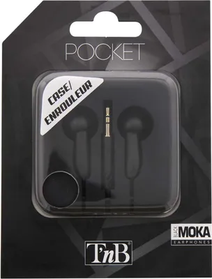 Obrázek produktu pro T'nB ESPOCKETBK, Kabel, 20 - 20000 Hz, Sluchátka, Černá