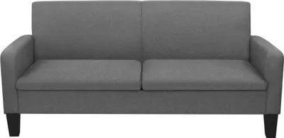Obrázok produktu pre vidaXL 3-miestna pohovka 180 x 65 x 76 cm Tmavo sivá