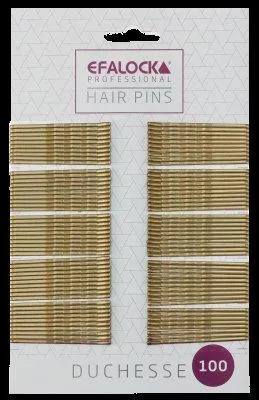 Obrázek produktu pro Efalock Sponky do vlasů Duchesse 50 mm zlaté 100 ks
