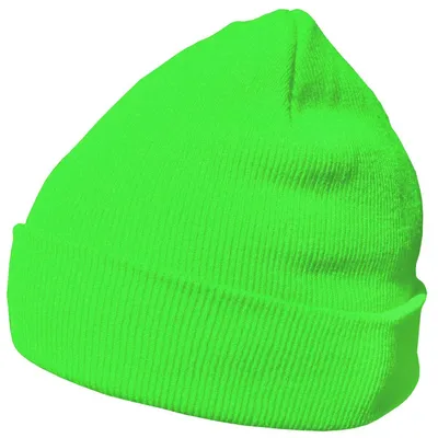 Produktbild von DonDon Wintermütze warm klassisches Design modern und weich - neongrün