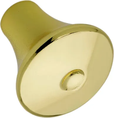 Produktbild von Möbelknopf Möbelknauf Kapys ø 24 mm Tiefe 24 mm Möbelgriff ZN vermessing poliert