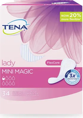 Produktbild von TENA Lady Slipeinlagen 34 Stück Mini Magic
