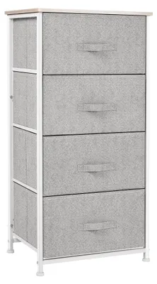 Produktbild von Stoffkommode, 4 Schubladen, Ma?e: 45 x 30 x 92 cm (L x B x H), Metallgestell