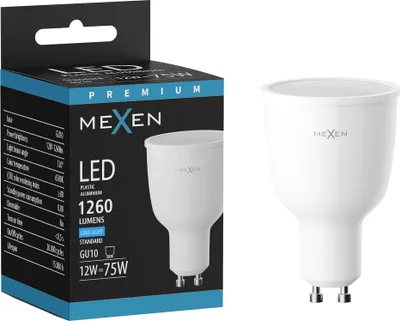 Produktbild von Mexen Nova LED-Lampe GU10, 12W, Kalt - 6500K, 1260 lm - L108-GU10-1265-01