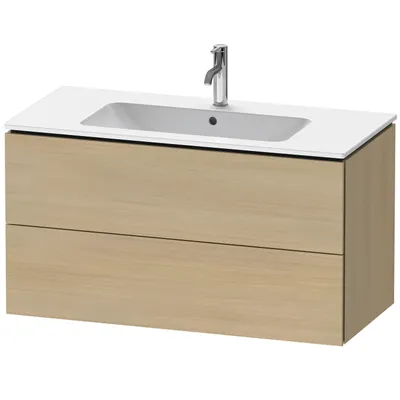 Produktbild von Waschtischunterbau L-CUBE 1020x481x550mm mediterrane eiche mediterrane eiche