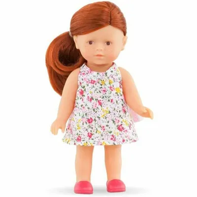 Obrázek produktu pro Corolle LTC Mini Corolline Ruby Redhead, celovinylová panenka, panenka, dětská panenka, hračka, vanilková vůně, 20 cm, 9000240030