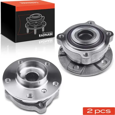 Produktbild von Frankberg 2x Radnabe Radlagersatz Vorderachse beidseitig für BMW X5 X6 3.0L 4.4L 4.8L 2.0L 2006-2019