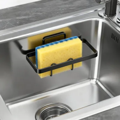 Produktbild von Schwammhalterung für die Küche – Selbstklebender Organizer für Schwamm und Lappen